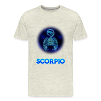 Thumbnail for Men's Scorpio Premium T-Shirt - heather oatmeal