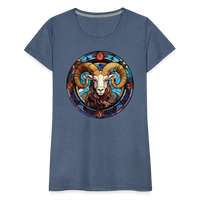 Thumbnail for Women’s Mosaic Aries Premium T-Shirt - heather blue