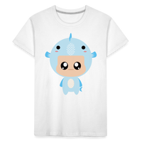 Thumbnail for Kid’s Bobbly Pisces Premium Organic T-Shirt - white