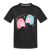 Thumbnail for Kid’s Pinky Gemini Premium Organic T-Shirt - black