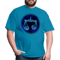 Thumbnail for Men's Stellar Libra Classic T-Shirt - turquoise