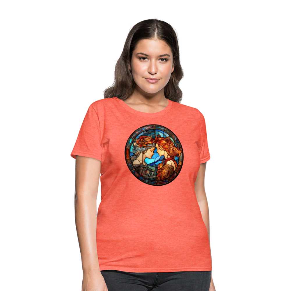 Women's Mosaic Gemini T-Shirt - heather coral