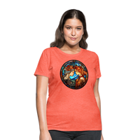 Thumbnail for Women's Mosaic Gemini T-Shirt - heather coral