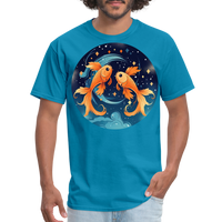 Thumbnail for Men's Magic Pisces Classic T-Shirt - turquoise