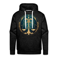 Thumbnail for Men’s Mystic Libra Premium Hoodie - charcoal grey