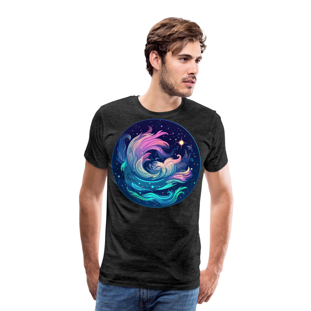 Men's Magic Aquarius Premium T-Shirt - charcoal grey