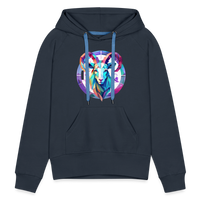 Thumbnail for Women’s Mythical Aries Premium Hoodie - navy