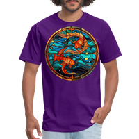 Thumbnail for Men's Mosaic Pisces Classic T-Shirt - purple