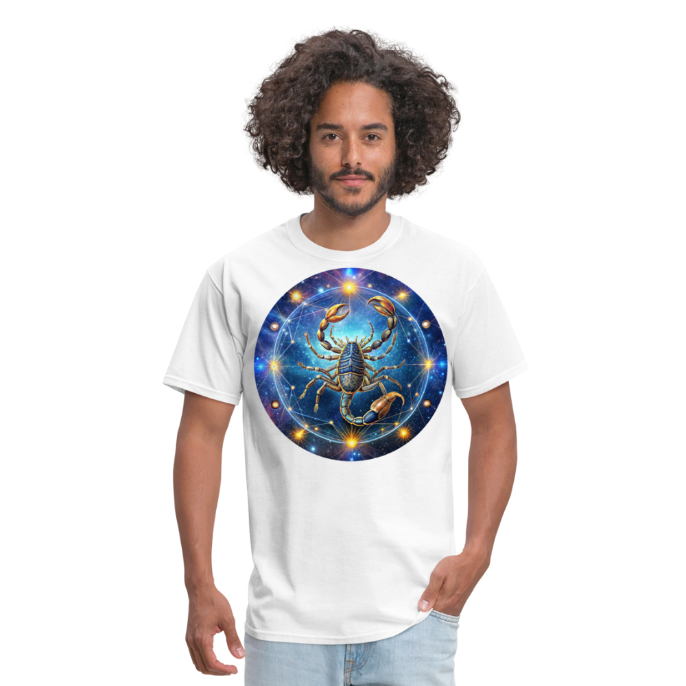 Men's Symbol Scorpio Classic T-Shirt - white