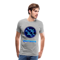 Thumbnail for Men's Sagittarius Premium T-Shirt - heather gray