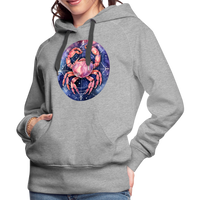 Thumbnail for Women’s Mythical Cancer Premium Hoodie - heather grey