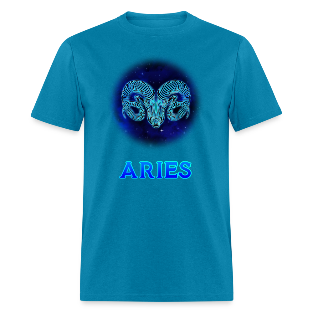 Men's Stellar Aries Classic T-Shirt - turquoise