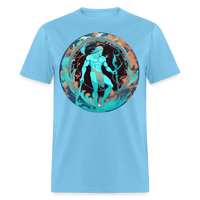 Thumbnail for Men's Mythical Aquarius Classic T-Shirt - aquatic blue