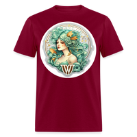 Thumbnail for Men's Symbol Virgo Classic T-Shirt - burgundy