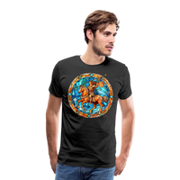 Thumbnail for Men's Mosaic Sagittarius Premium T-Shirt - black