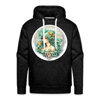 Thumbnail for Men’s Symbol Virgo Premium Hoodie - charcoal grey