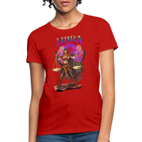 Thumbnail for Astral Libra Women's T-Shirt - red