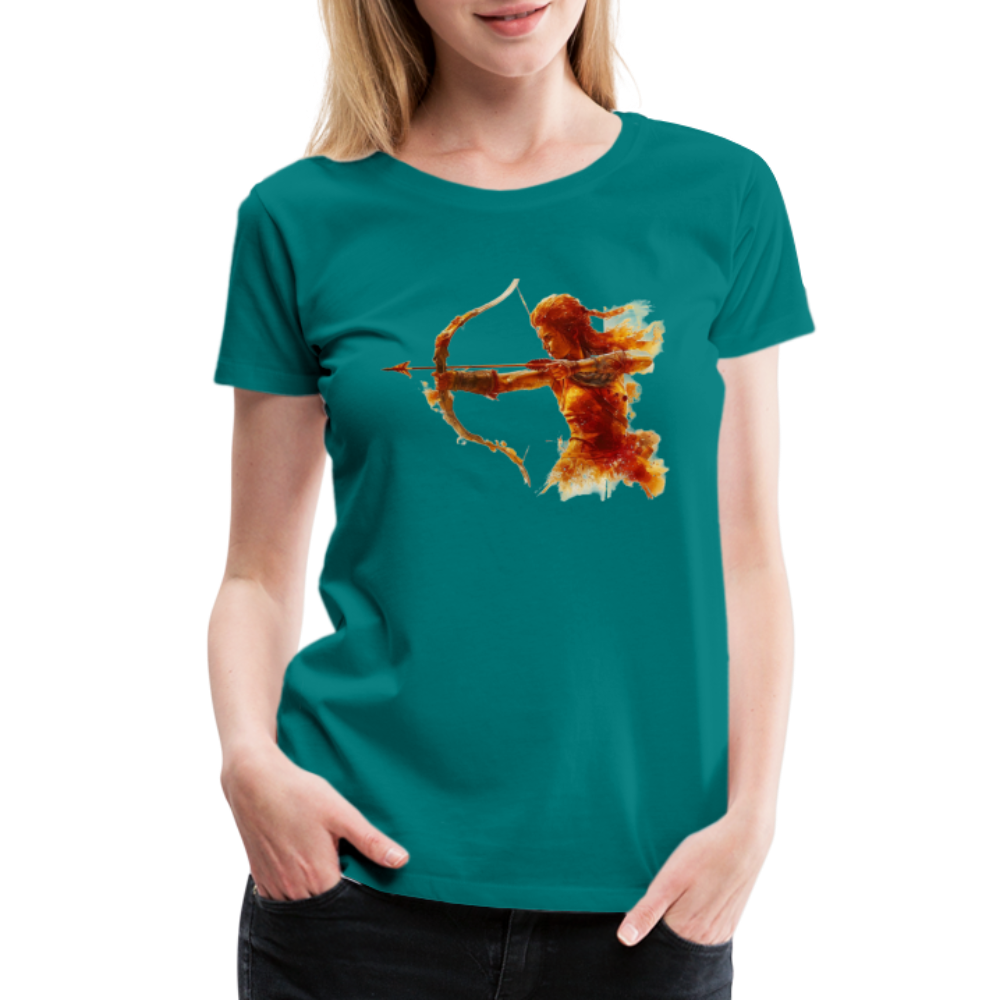 Women’s Mythical Sagittarius Premium T-Shirt - teal