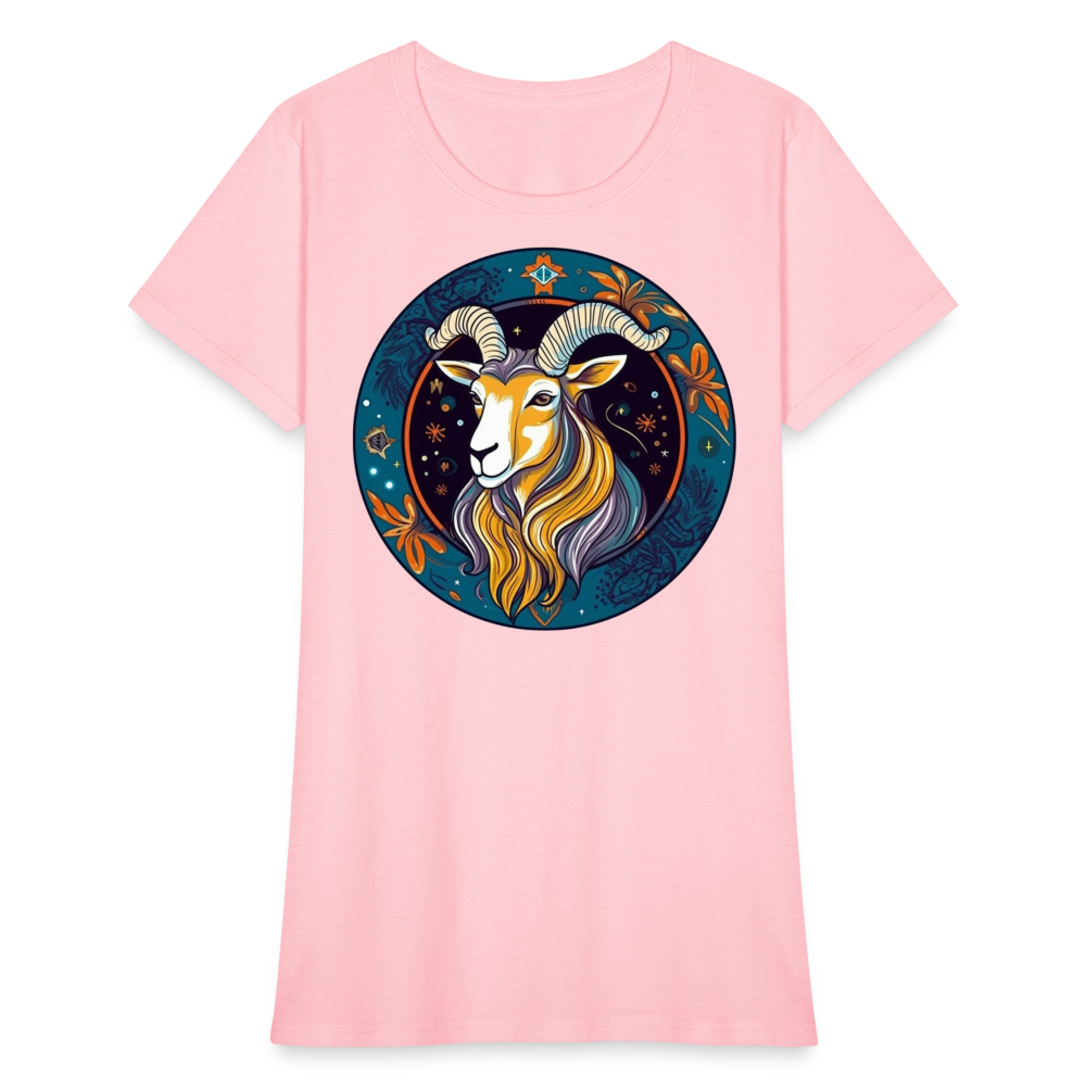 Women's Mythical Capricorn T-Shirt - pink