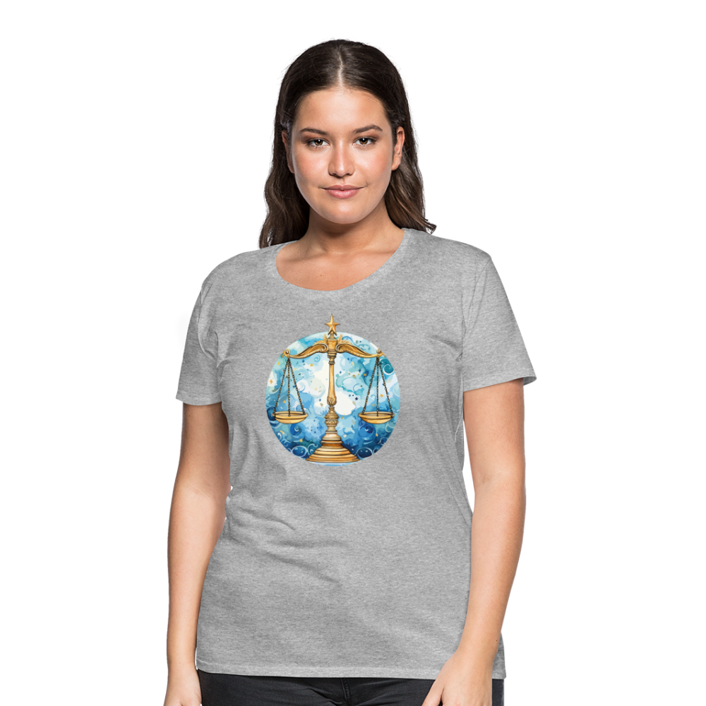 Women’sMythical Libra Premium T-Shirt - heather gray