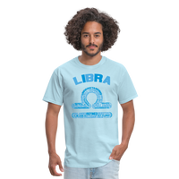 Thumbnail for Men's Power Words Libra Classic T-Shirt - powder blue