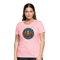 Thumbnail for Women’s Mosaic Cancer Premium T-Shirt - pink