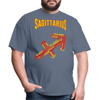 Thumbnail for Men's Power Words Sagittarius Classic T-Shirt - denim