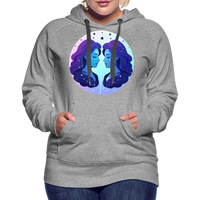 Thumbnail for Women’s Magic Gemini Premium Hoodie - heather grey