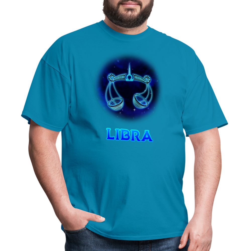 Men's Stellar Libra Classic T-Shirt - turquoise