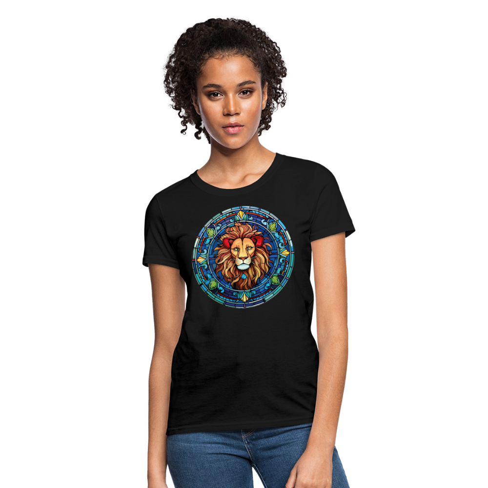 Women's Mosaic Leo T-Shirt - black