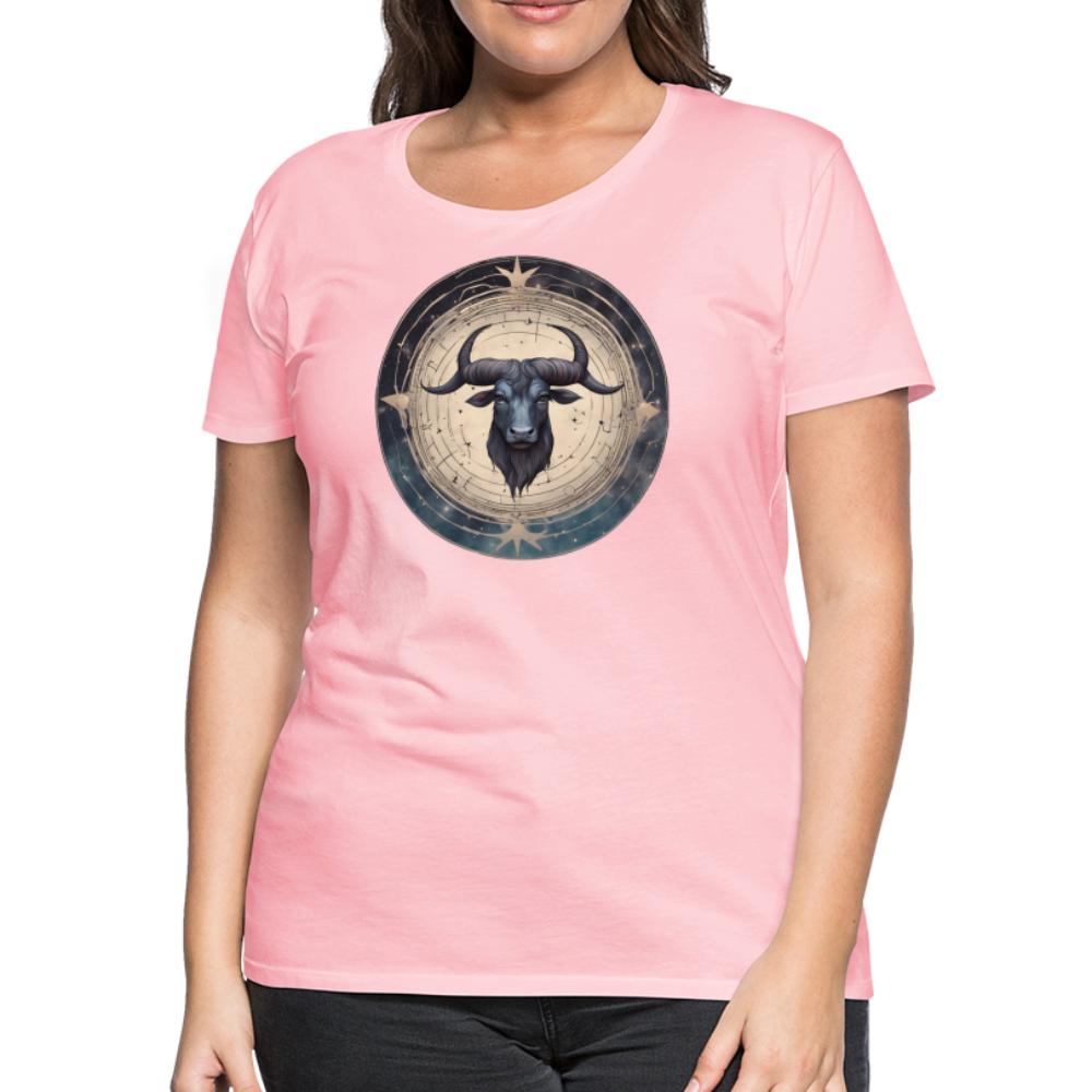 Women’s Mythical Taurus Premium T-Shirt - pink