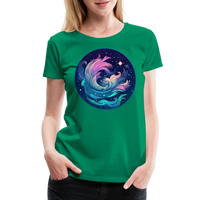 Thumbnail for Women’s Magic Aquarius Premium T-Shirt - kelly green