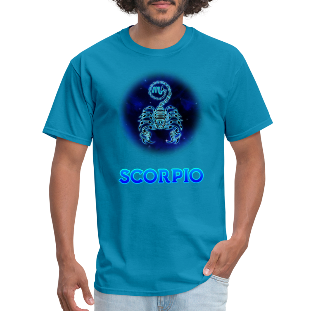 Men's Stellar Scorpio Classic T-Shirt - turquoise