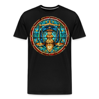 Thumbnail for Men's Mosaic Libra Premium T-Shirt - black