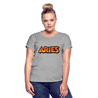 Thumbnail for Women's Aries Oneeighty Relaxed Fit T-Shirt - heather gray