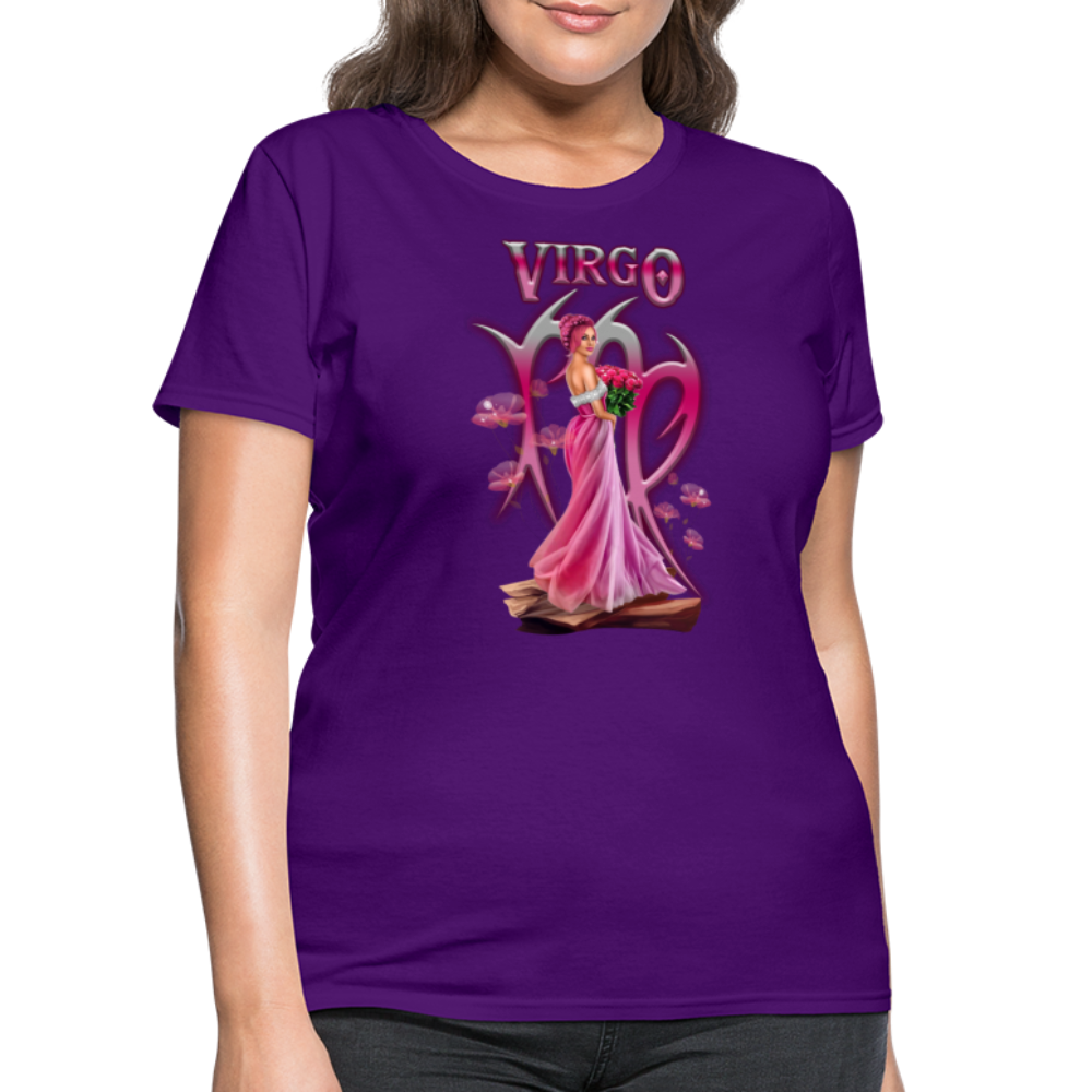 Astral Virgo Women's T-Shirt - purple