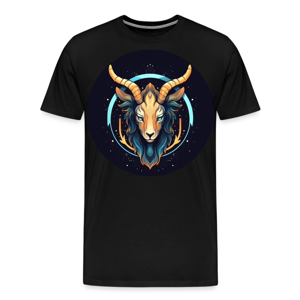 Men's Mystic Capricorn Premium T-Shirt - black