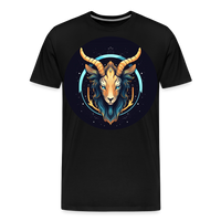 Thumbnail for Men's Mystic Capricorn Premium T-Shirt - black