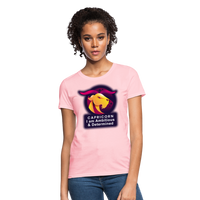 Thumbnail for Women's Glow Capricorn T-Shirt - pink