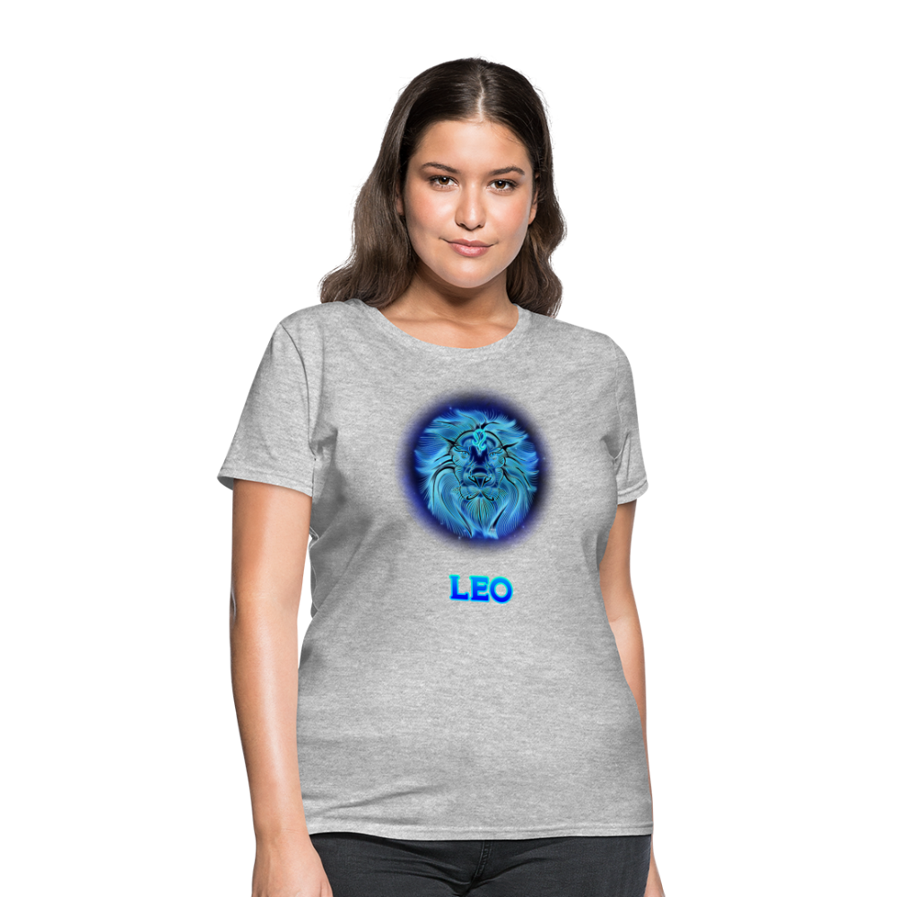 Women's Stellar Leo T-Shirt - heather gray