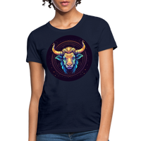 Thumbnail for Women's Magic Taurus T-Shirt - navy