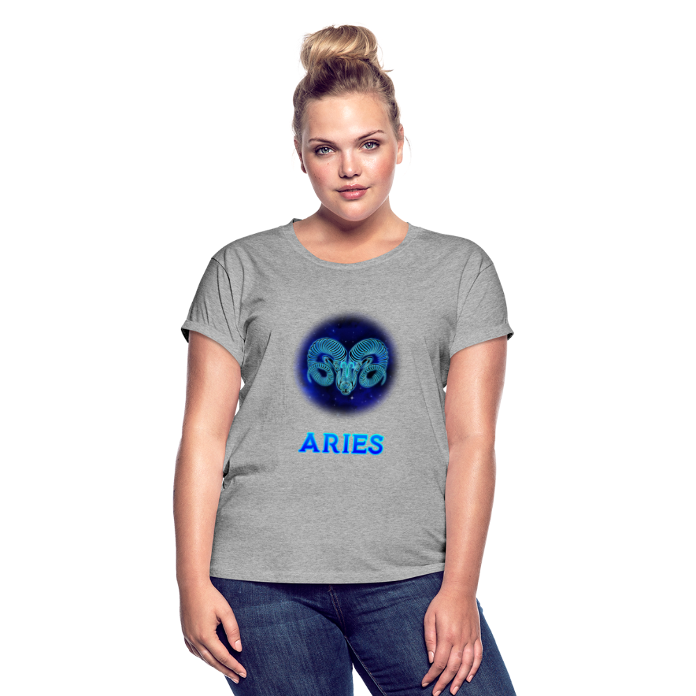 Women's Aries Relaxed Fit T-Shirt - heather gray