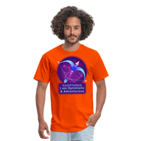 Thumbnail for Men's Neon Sagittarius Classic T-Shirt - orange