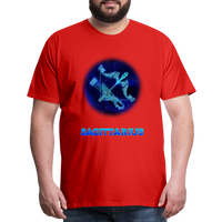 Thumbnail for Men's Sagittarius Premium T-Shirt - red