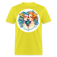 Thumbnail for Men's Symbol Gemini Classic T-Shirt - yellow