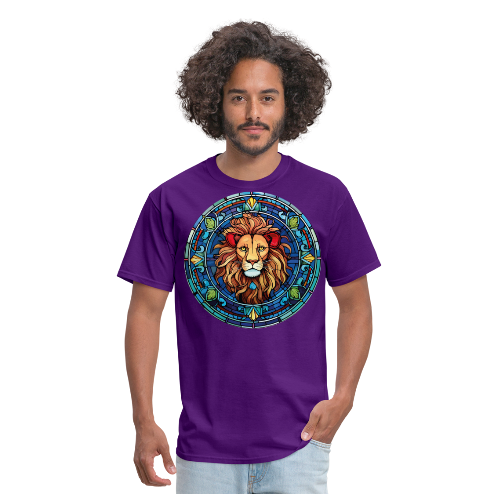 Men's Mosaic Leo Classic T-Shirt - purple