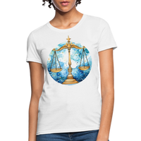 Thumbnail for Women's Mythical Libra T-Shirt - white