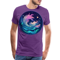 Thumbnail for Men's Magic Aquarius Premium T-Shirt - purple