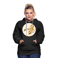 Thumbnail for Women’s Mosaic Scorpio Premium Hoodie - black