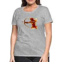 Thumbnail for Women’s Mythical Sagittarius Premium T-Shirt - heather gray